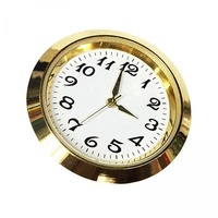 Baoblaze 2X 1 7/16 Zoll Uhreneinsatz Passender Durchmesser 1 3/8 Zoll Loch Arabische Ziffern Uhr Passt Leicht zu Lesen für Office Home Clock Ersatzteile DIY