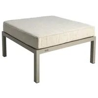 Brafab Weldon Fußhocker-Ottomane quadratisch 70x70 cm beige