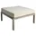Brafab Weldon Fußhocker-Ottomane quadratisch 70x70 cm beige