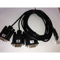 Allnet ALL4500_COM Serien-Kabel Schwarz DB9