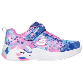 SKECHERS Unicorn Dreams Kinder Blau 35