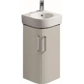 Geberit Waschtischunterschrank 2 Türen 42,5 x 60,4 x 33 cm Hellgrau