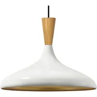 Bamyum Champion 1-flg. 35 cm rund Holz weiß