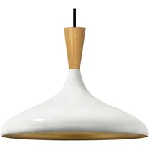 Bamyum Champion 1-flg. 35 cm rund Holz weiß