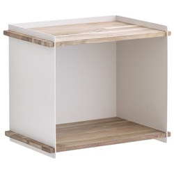 Box Wall Wandbehälter - TAW - Teak / White
