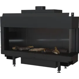 Kratki Leo 100 Gaskamin 9,5 kW schwarz