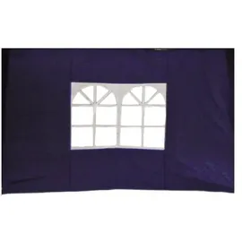 Lex 2er Set Seitenteile für Pavillon 3x3m Fenster Seitenwand Faltpavillon Partyzelt Blau : Blau