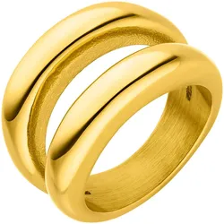 Purelei Fingerring »Schmuck Geschenke Physical Ring, 22261-Ring-Physical« Purelei gelbgoldfarben 56