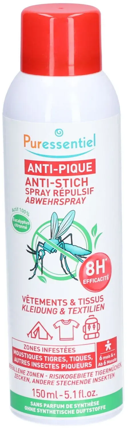 Puressentiel Anti-Zeiken Repellent Spray Kleidung & Stoffe