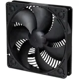 SilverStone SST-AP181 - Air Penetrator 180 mm Hochleistungs-Gehäuselüfter mit einzigartiger Luftstrom-Kanalisierung, schwarz