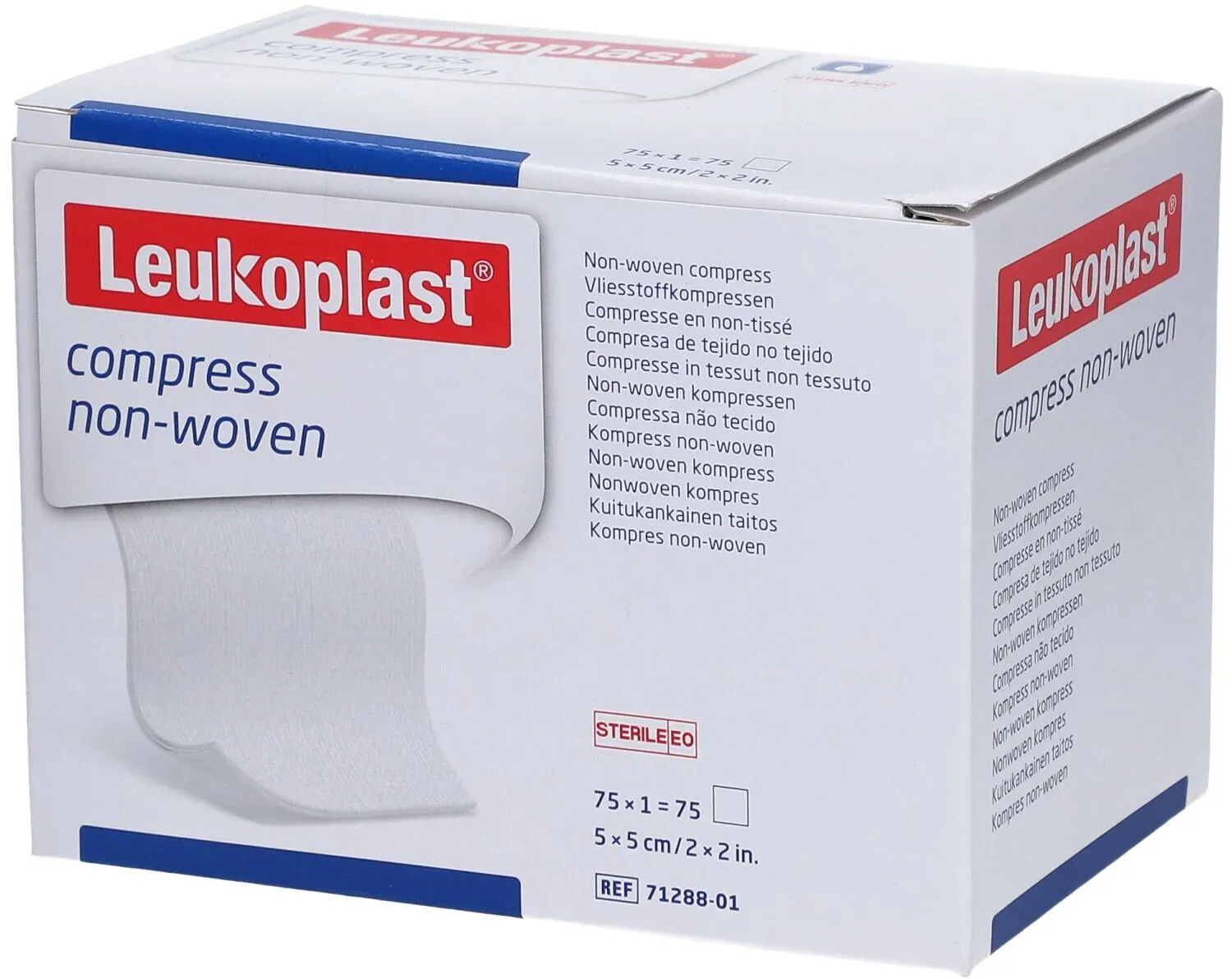 Leukoplast® Compress Non-Woven 5 cm x 5 cm 75 St Compressen