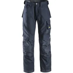 Snickers 3314 Handwerkerhose Canvas+ | Navy/Navy | 48 - Navy/Navy