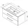 Fackelmann B.perfekt Waschtisch 103 x 48 cm (84162)