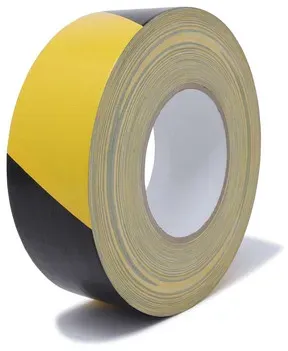 Panzertape 3997351 UV-  beständig mit 80 Mesh- Gewebe, Schwarz-Gelb 50 m x 50 mm