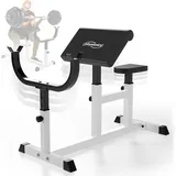 Physionics Hantelbank Curlbank, (1-tlg) schwarz|weiß