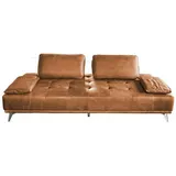 Maisons du Monde Schlafsofa Wiolo Leder cognac