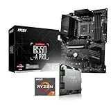 Aufrüst-Kit Bundle Ryzen 7 5700X 8X 3.4 GHz Prozessor, MSI B550-A Pro Mainboard (Komplett fertig zusammengebaut inkl. Bios Update und Funktionskontrolle)