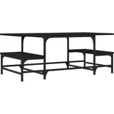 vidaXL Couchtisch Schwarz Holzwerkstoff 100 x 50,5 x 40 cm