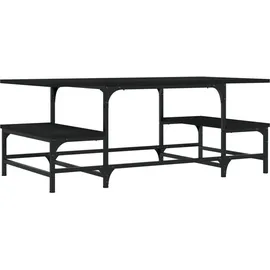 vidaXL Couchtisch Schwarz Holzwerkstoff 100 x 50,5 x 40 cm