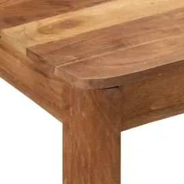 vidaXL Bartisch Massivholz Akazie 110 x 55 x 106 cm Honigfarben