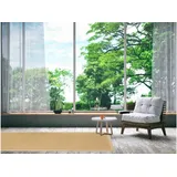 carpetfine Sisalteppich CARPETFINE "Sisal , auch als Läufer erhältlich", beige, B:80cm H:5mm L:400cm, Sisal, Teppiche, Sisalteppich, mit farbiger Bordüre, Anti Rutsch Rückseite, viele Größen, Wohnzimmer