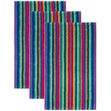 CAWÖ Gästetuch 3er Pack 'Life Style Stripes' Baumwolle Handtücher 3 ct