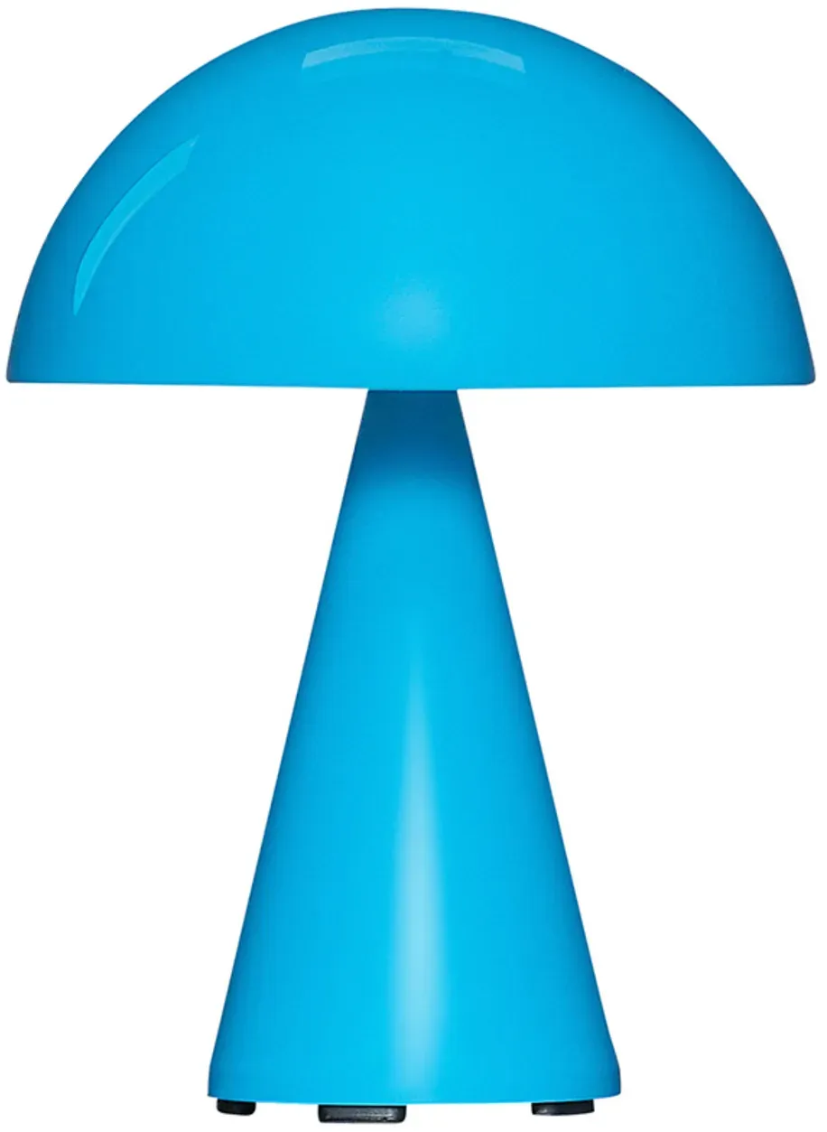 Außenleuchte Hübsch, Mush, dimmbar, Blau, für Wohnzimmer, Metall, Design - 20