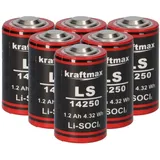 WSB LS14250 1/2 AA 14250 mAh 6 St.