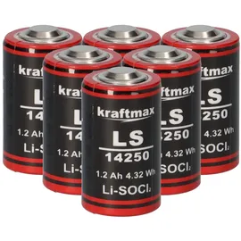 WSB LS14250 1/2 AA 14250 mAh 6 St.