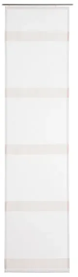 Gözze Schiebevorhang La Paz 60 x 245 cm Polyester Beige Creme