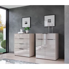 Germania Kommode »Oakland« Kaschmir, 83x102x42 cm