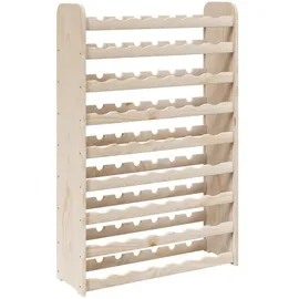 vidaXL Weinregal 72,5 x 25 x 111,5 cm Braun