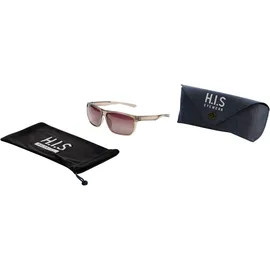 H.I.S. H.I.S Sonnenbrille in hellbraun transparent), | Gr.: onesize