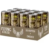 Flying Keiler | Kräuterlikör-Energymix | Die Partyikone in der Dose | 10% vol. | 12 x 0,25 l