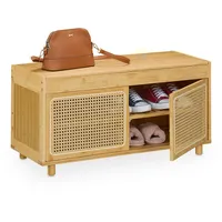 Relaxdays Schuhbank, 90 x 37 x 45 cm,