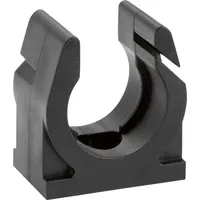 Fränkische Rohrwerke 49120162 COS Typ 16sw /162 Schlauchhalter Schwarz