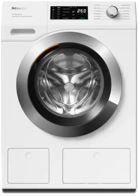 Miele WEG895 WPS PWash & TDos & Steam W1 Waschmaschine Frontlader Lotosweiß