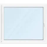 Fenster 140x120 cm, Kunststoff Profil aluplast IDEAL® 4000, Weiß, 1400x1200 mm, einteilig festverglast, 2-fach Verglasung, individuell konfigurieren