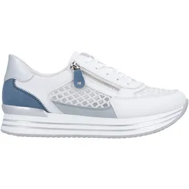 remonte Plateausneaker Weiß/Blau 37