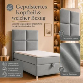 Best For Home Trinity 100 x 200 cm Grau