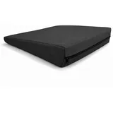 POKAR Keilkissen Stuhl Sitzkeil Ergonomisches Sitzkeilkissen Bürostuhl Kissen Orthopädisch Keilkissen Autositz Schaumstoff, Anthrazit, 38 x 38 x 8/2 cm