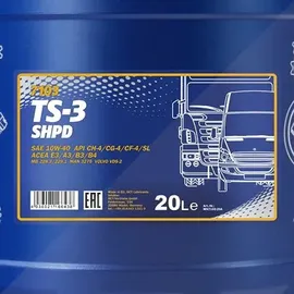Mannol TS-3 SHPD 7103 10W-40 20,0 l