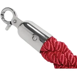 Bolero Geflochtene Absperrkordel 2,5M Rot