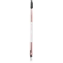 Brushworks Double Ended Brow Brush Augenbrauenstyling-Pinsel mit Bürste 1 St.