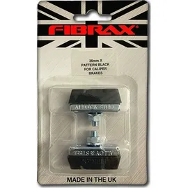 fibrax Bremsschuh Fibrax SH 292P schraub symm schwarz 1 Paar für Alufelge