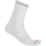 Castelli Premio Evo 18 Fahrradsocken 2 Paare Grau/Weiß XXL