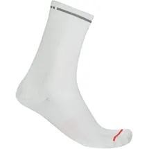Castelli Premio Evo 18 Fahrradsocken 2 Paare Grau/Weiß XXL
