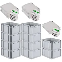 Proregal SuperSparSet 10x Eurobox NextGen Grip mit Scharnierdeckel und