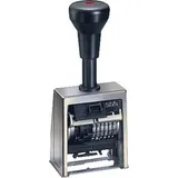 Reiner SCT Reiner Paginierstempel Numeroteur B6 200300-011 6Räder vercromt/sw