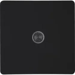 Kopp 334697002 HK05 - Wippe mit Linse klar, Farbe: schwarz matt